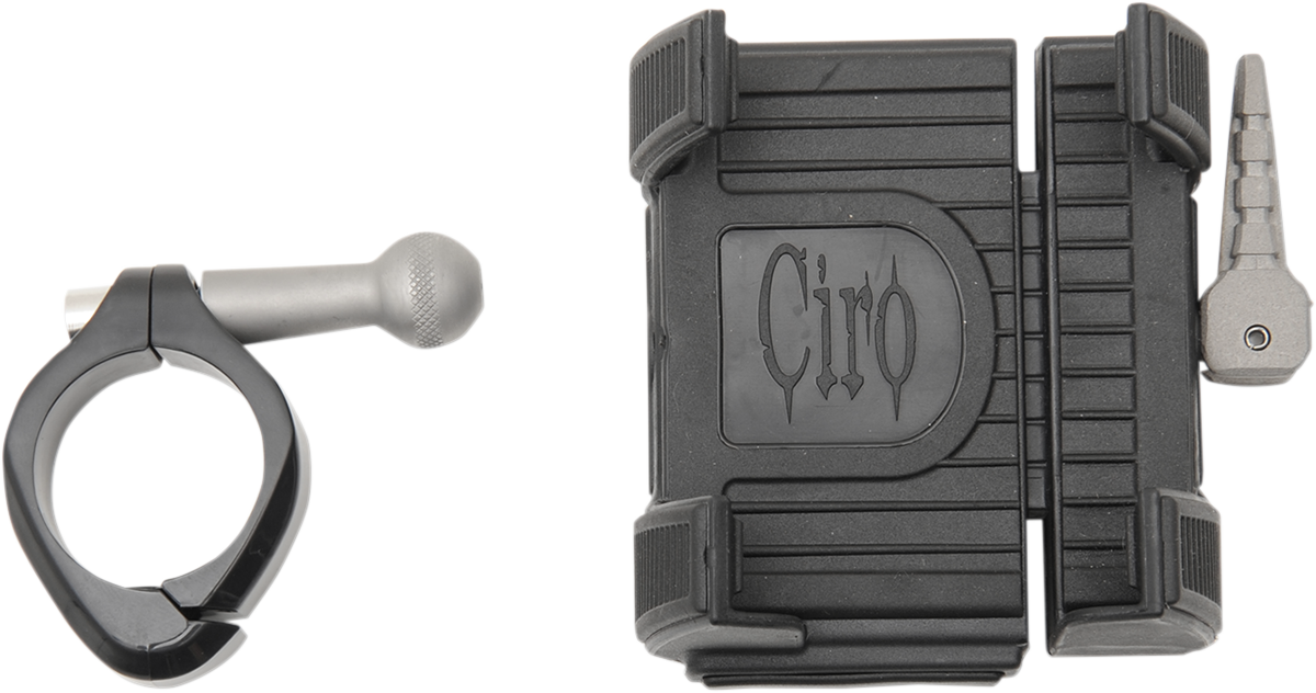 Soporte para smartphone/GPS CIRO - sin cargador - Negro 50315
