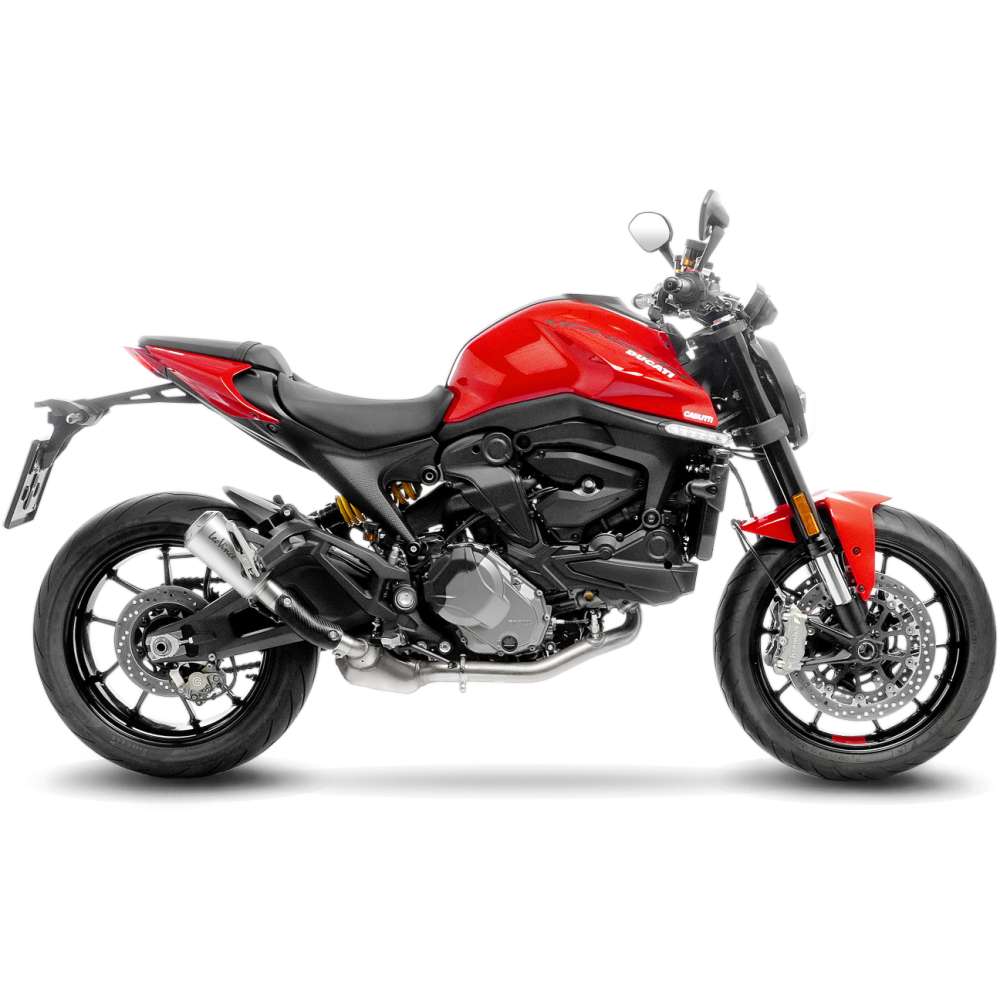 Silenciador deslizante LEOVINCE LV-10 - Acero inoxidable Ducati Monster 937 2021-2023 15260 1811-4425