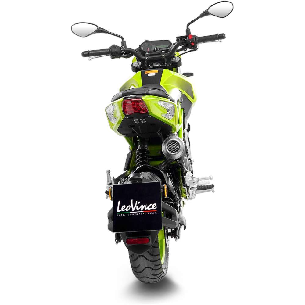 Silenciador deslizante LEOVINCE LV-10 - Edición negra Benelli TNT 135 2018-2023 15262B 1811-4455