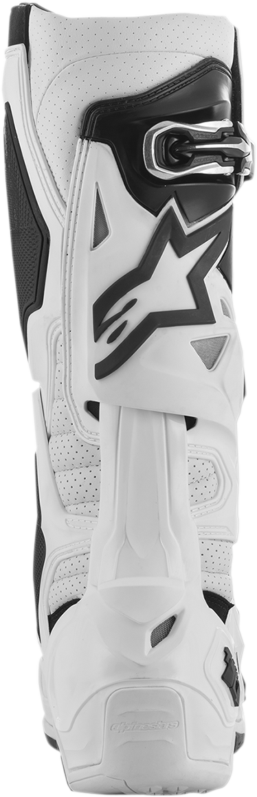 Botas ALPINESTARS Tech 10 Supervented - Blanco - Talla 10 de EE. UU. 2010520-20-10