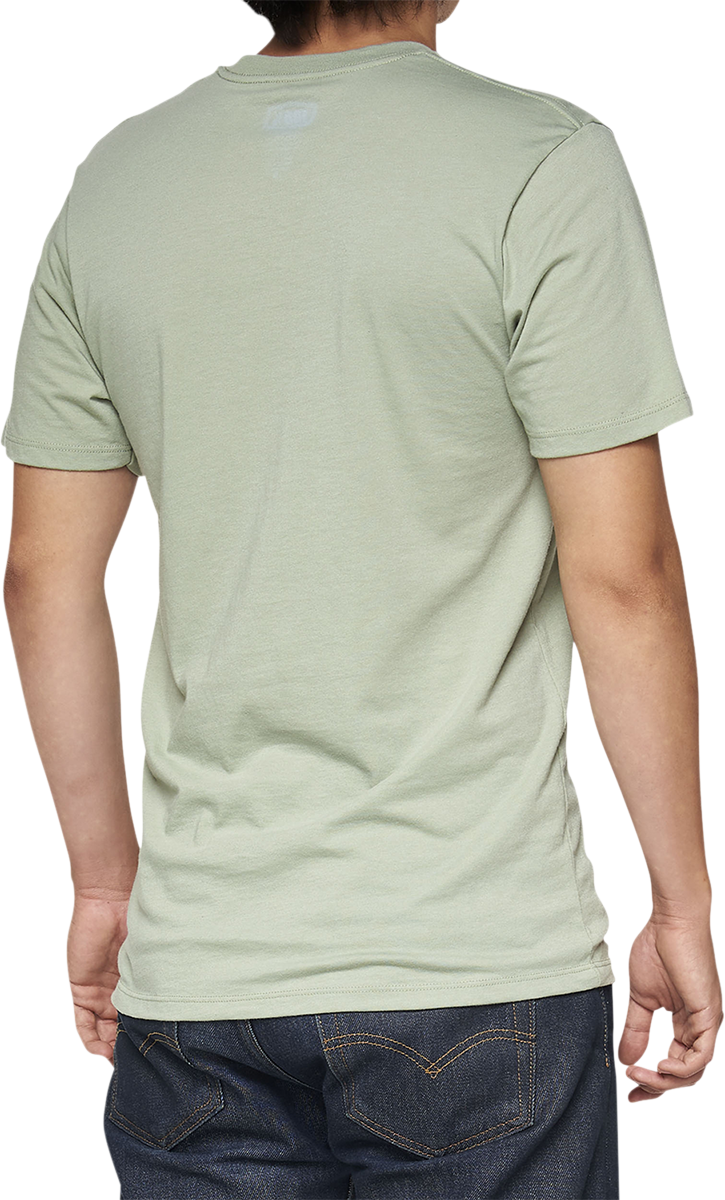 Camiseta 100% Pecten - Verde pizarra - Talla mediana 32144-486-11
