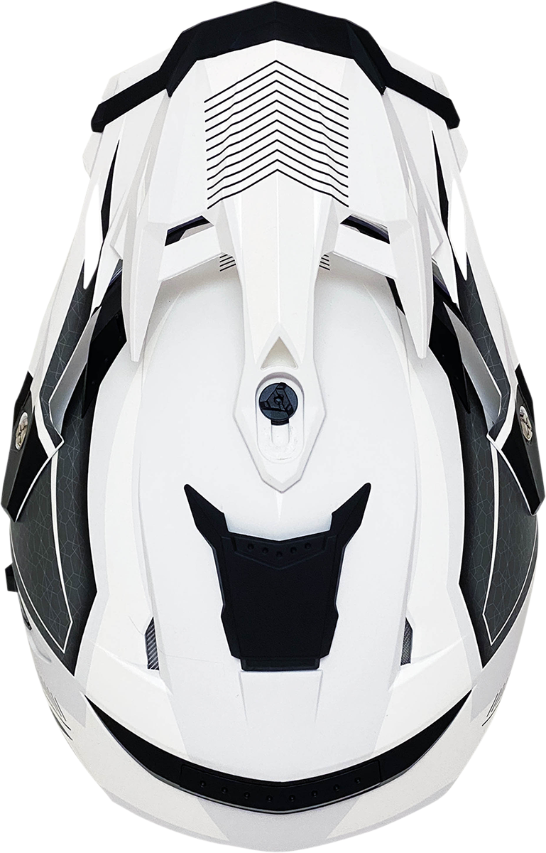 Casco de motocicleta AFX FX-41 - Gama - Blanco mate - Talla pequeña 0140-0076
