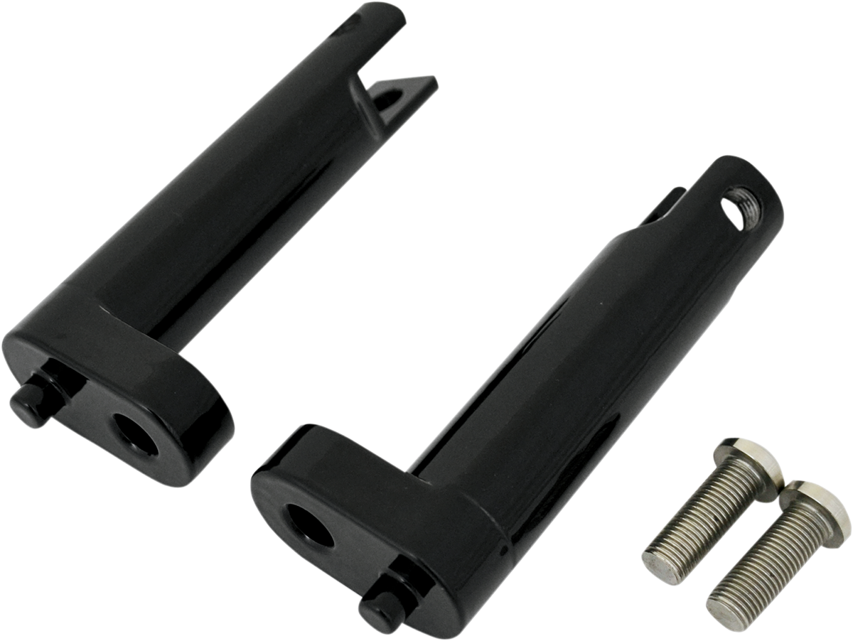 Soporte para estriberas de pasajero DRAG SPECIALTIES - Negro 1620-1057