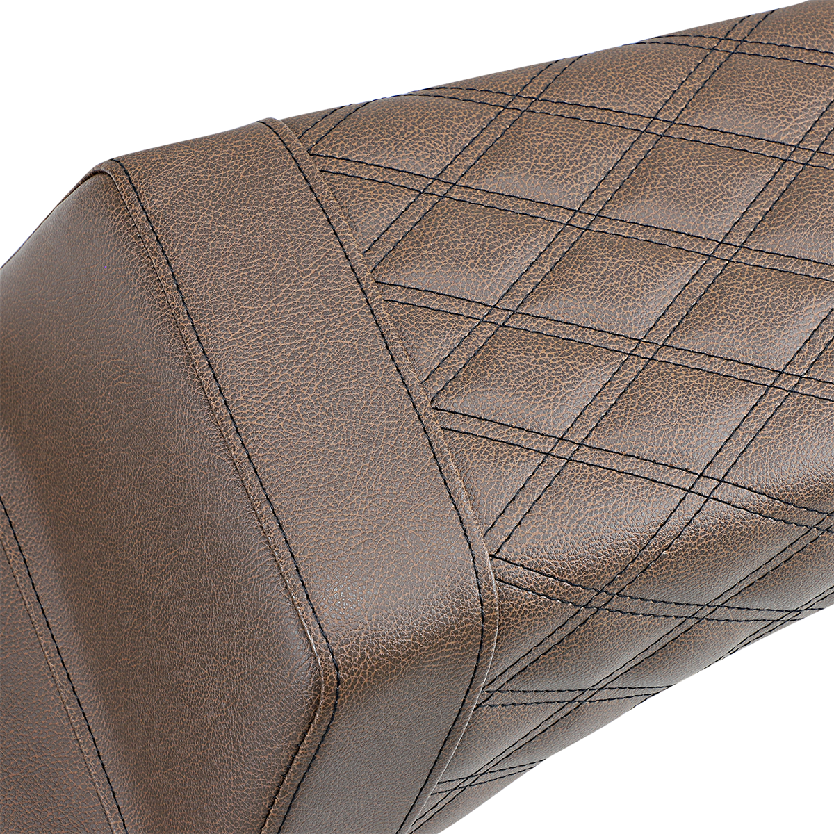 Asiento SADDLEMEN Step Up - Delantero liso/Trasero enrejado - Marrón - Challenger I20-06-173BR