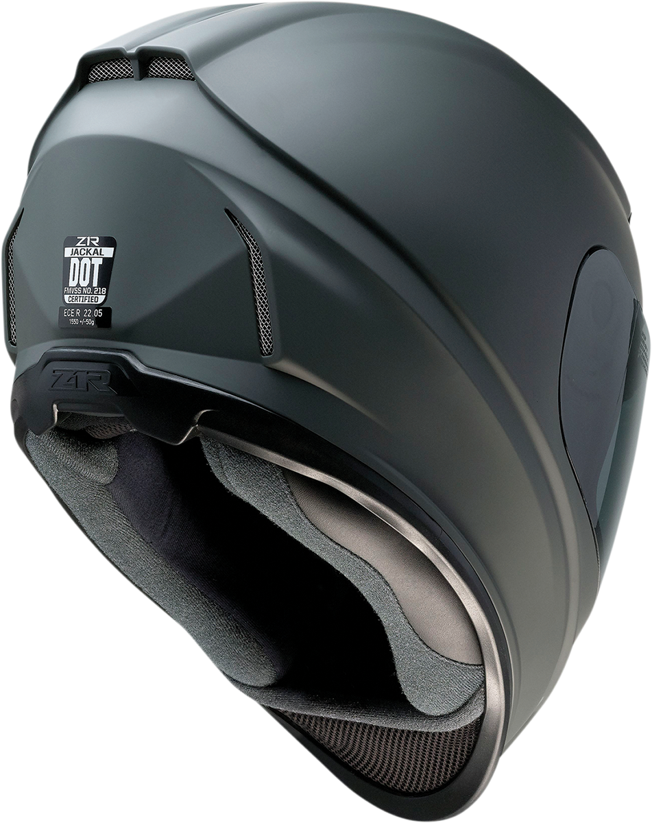 Casco de motocicleta Z1R Jackal - Gris imprimación - Ahumado - 3XL 0101-14005