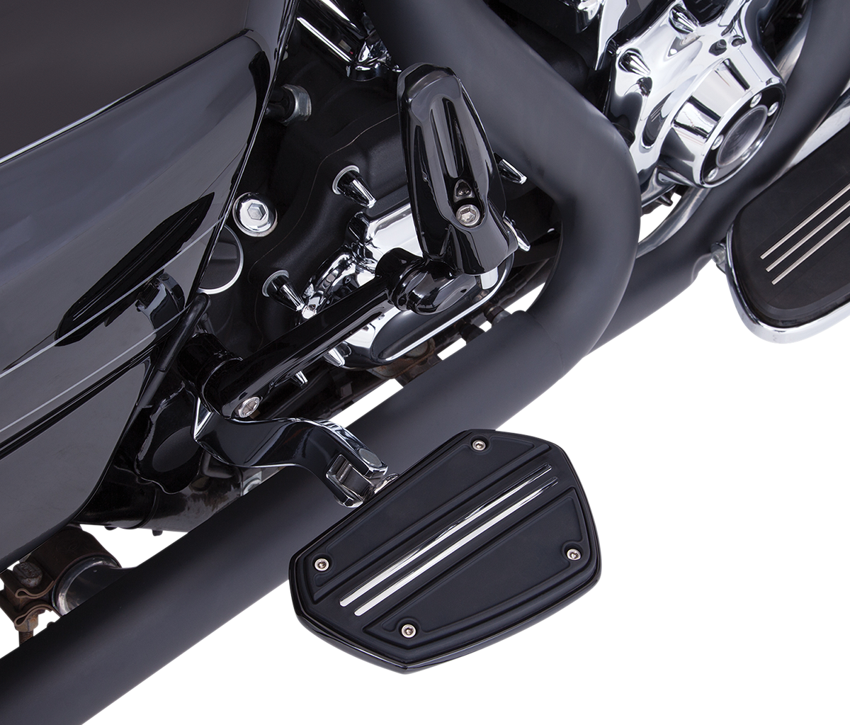 Tablero de doble riel CIRO - Con adaptador - Negro 60221