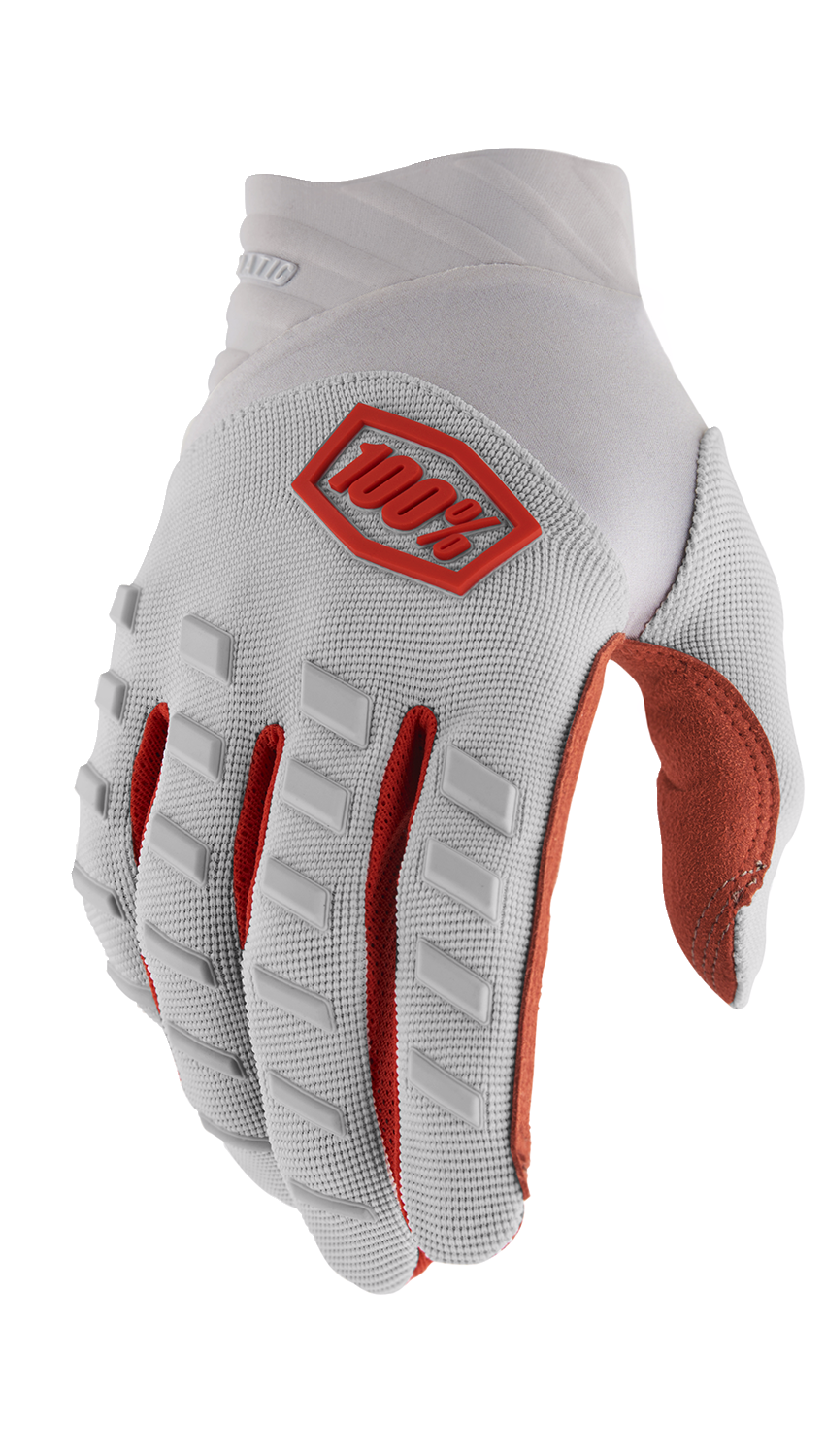 Guantes 100% Airmatic - Plateados - Pequeños 10000-00040