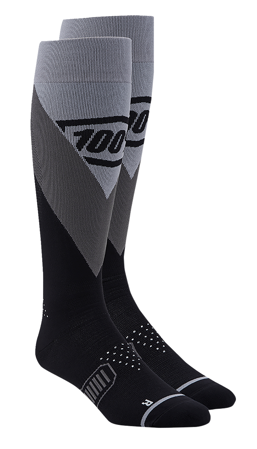 Calcetines de alto rendimiento 100% Hi-Side - Negros - Talla L/XL 20054-00010