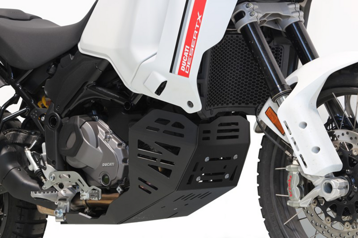 Protector de cárter AXP RACING Adventure - Negro - Ducati - Desert X AX1679