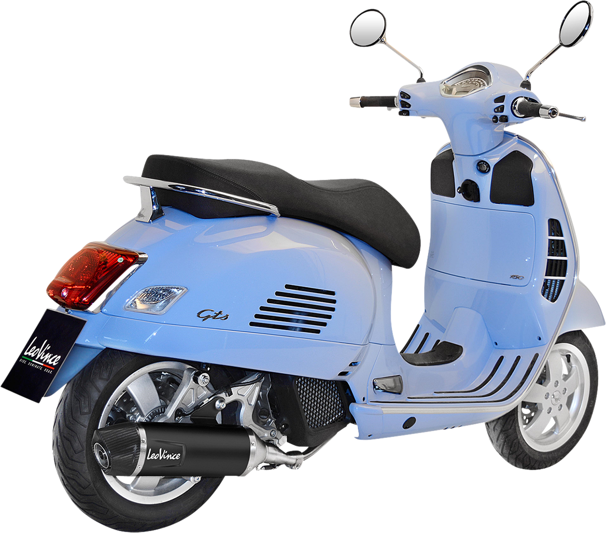 Sistema de escape LEOVINCE Nero - Vespa GTS 150 - Negro 14069