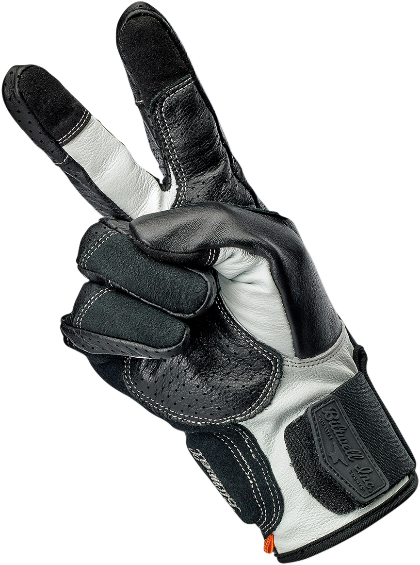 Guantes BILTWELL Borrego - Negro/Cemento - 2XL 1506-0104-306