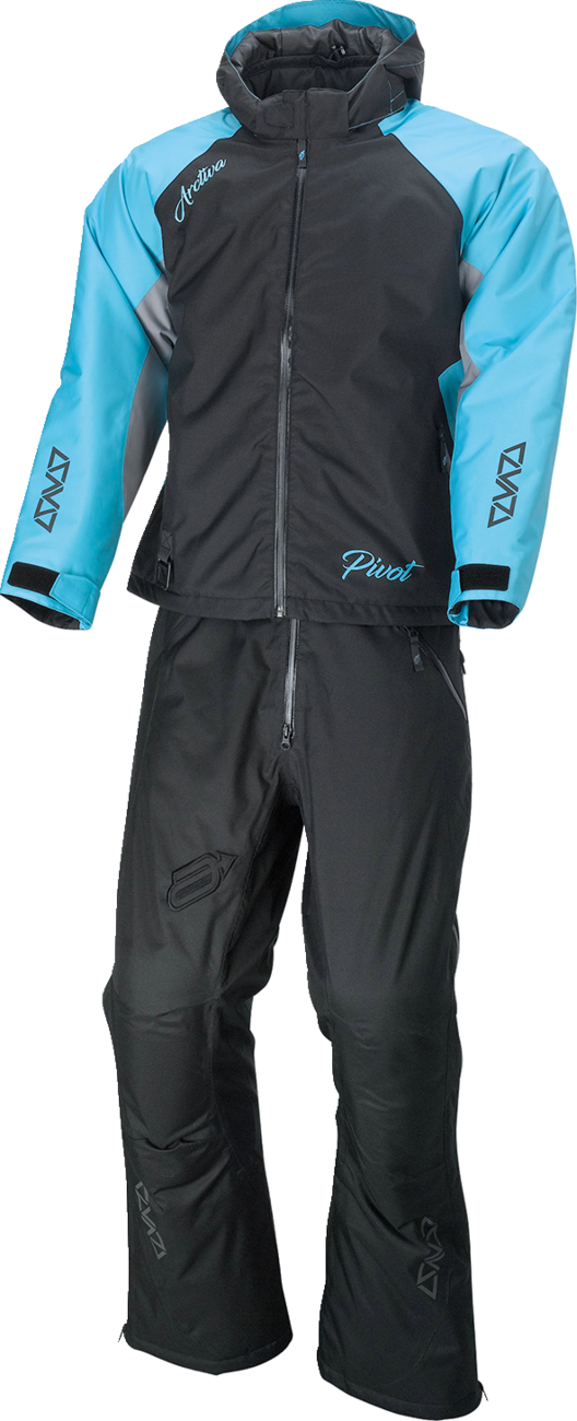 Chaqueta con capucha ARCTIVA Pivot 5 para mujer - Negra - Talla 2XL 3121-0801