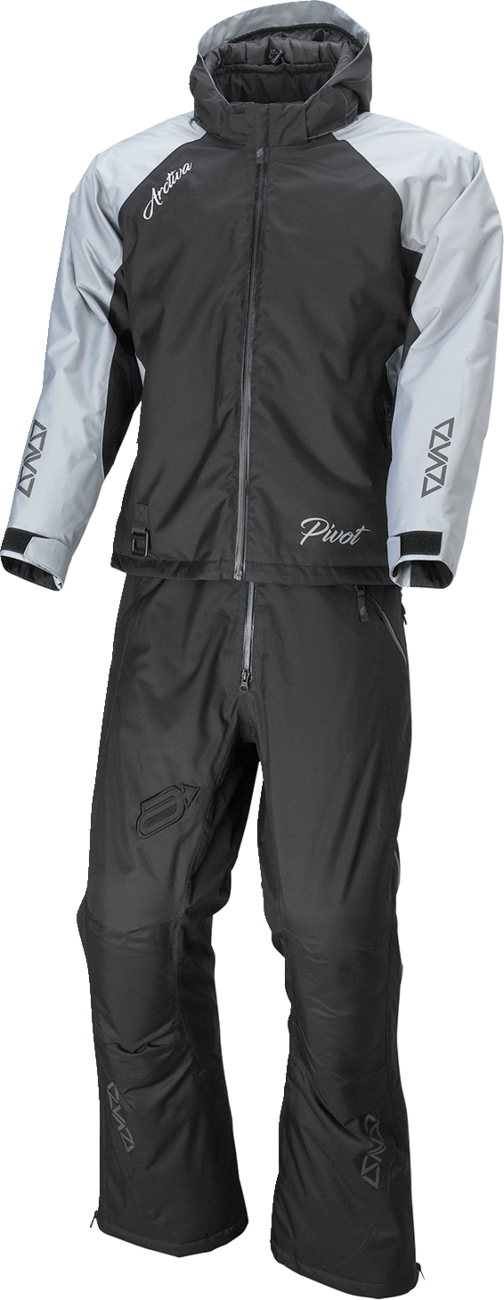 Chaqueta con capucha ARCTIVA Pivot 5 para mujer - Gris - Talla mediana 3121-0804