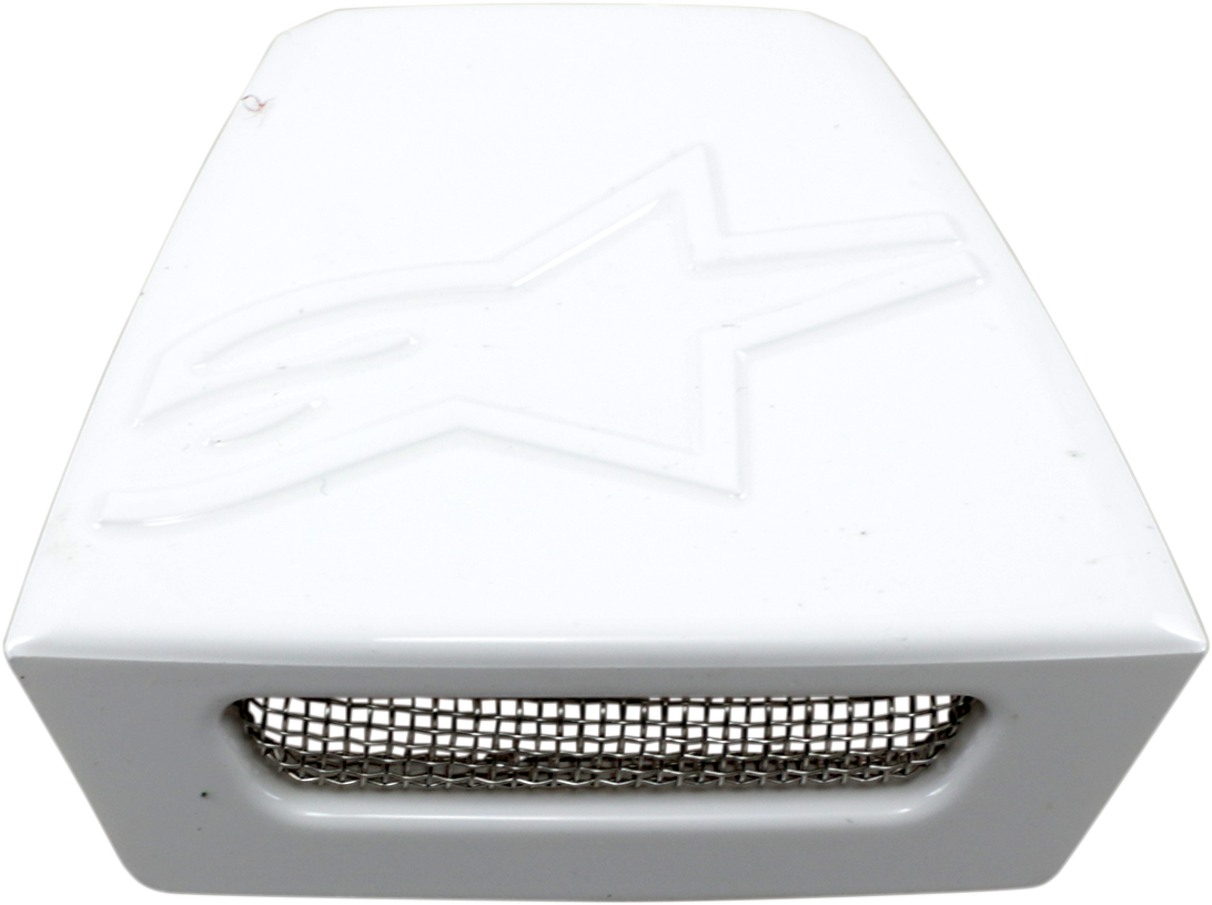Marco de ventilación trasera ALPINESTARS Supertech M8/M10 - Blanco brillante 89832192180OS