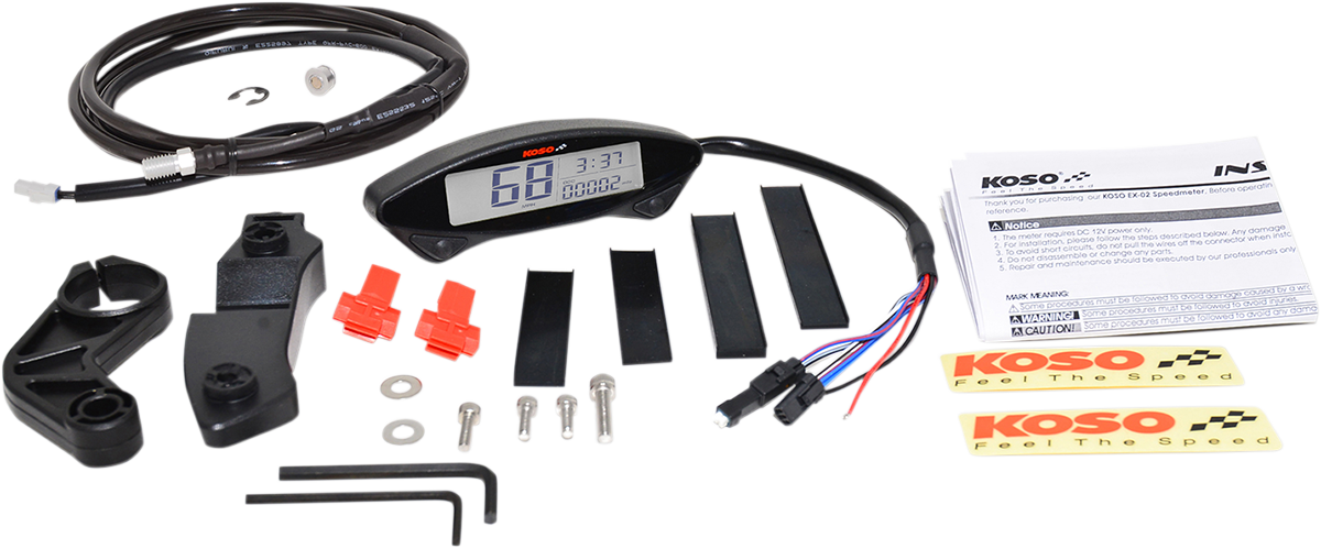 KOSO NORTH AMERICA EX-02 Enduro - 1,57" de largo x 4,72" de ancho x 0,90" de alto BA048KTM-1