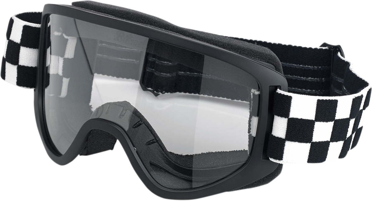 Gafas BILTWELL Moto 2.0 - Cuadros - Negro 2101-5101-014