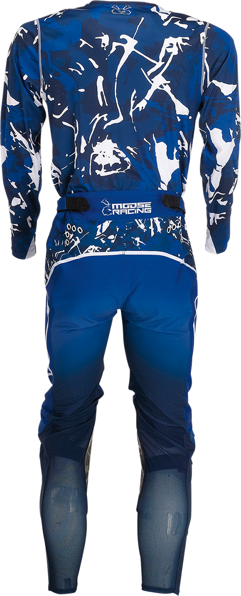 Camiseta Agroid de MOOSE RACING - Azul/Blanco - 3XL 2910-7011
