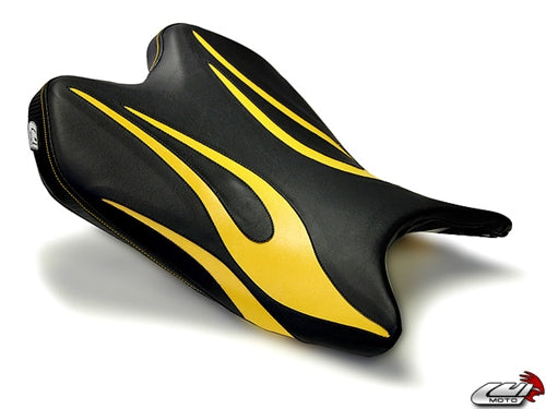 Funda de asiento delantero Luimoto, edición Flame para Yamaha YZF R6 2008-2016