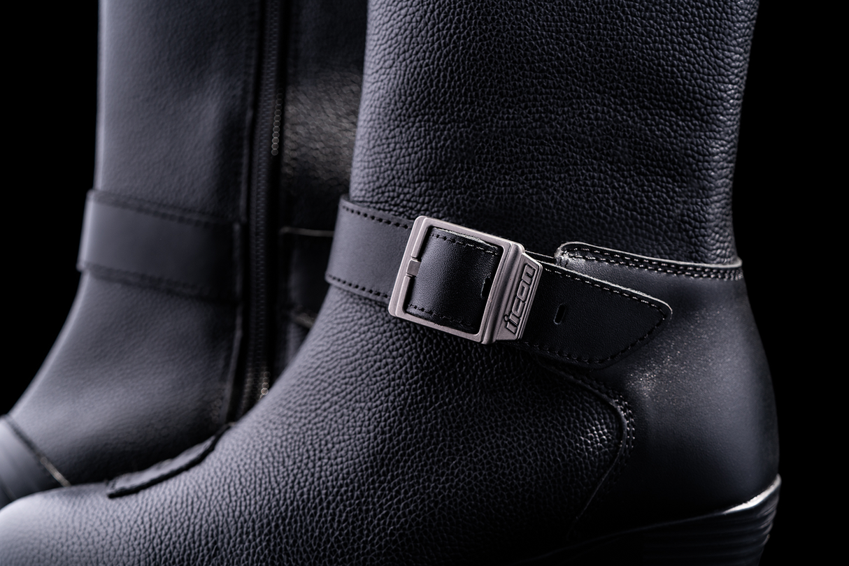 Botas Tuscadero™ para mujer de ICON - Negras - Talla 5 de EE. UU. 3403-1185