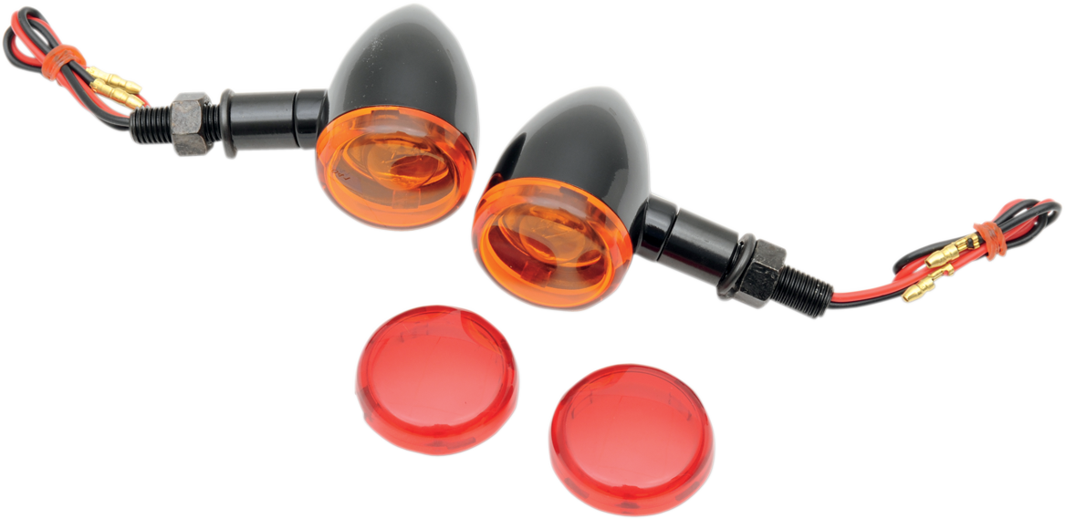 Kit de luces de posición Mini-Duece de DRAG SPECIALTIES - Ámbar/Rojo 20-6390BA/RI
