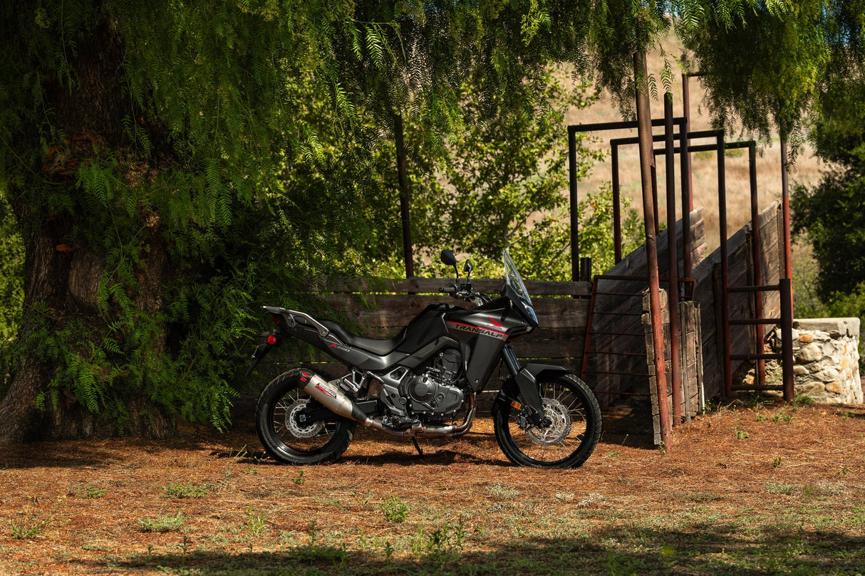 Yoshimura Honda Transalp 2024 Rs-12 Stainless Slip-On Exhaust 12755bs520