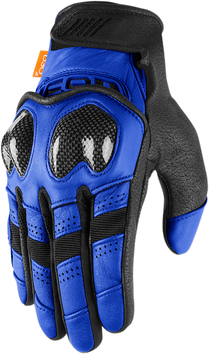 Guantes ICON Contra2™ - Azul - Pequeños 3301-3701
