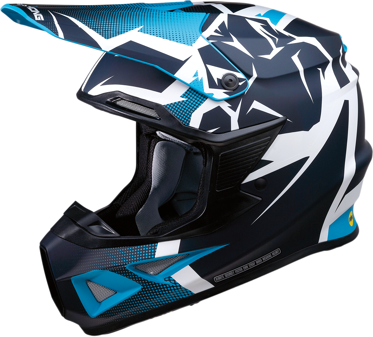 Casco MOOSE RACING FI - Agroid™ - MIPS® - Azul marino/Azul claro - XL 0110-6709