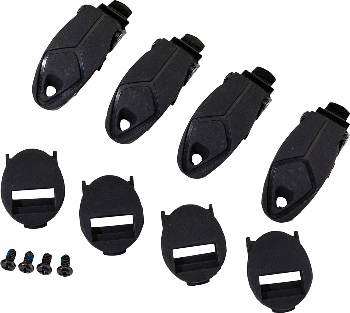 Kit de hebillas para botas de clasificación MOOSE RACING - Negro 3430-1006