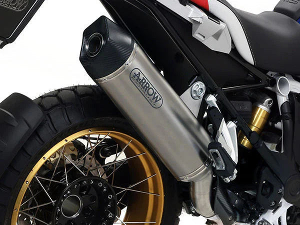 71805AK Arrow Maxi Race-Tech Exhaust, Aluminum for BMW R1200GS /R1250GS /Adventure 2013-2024