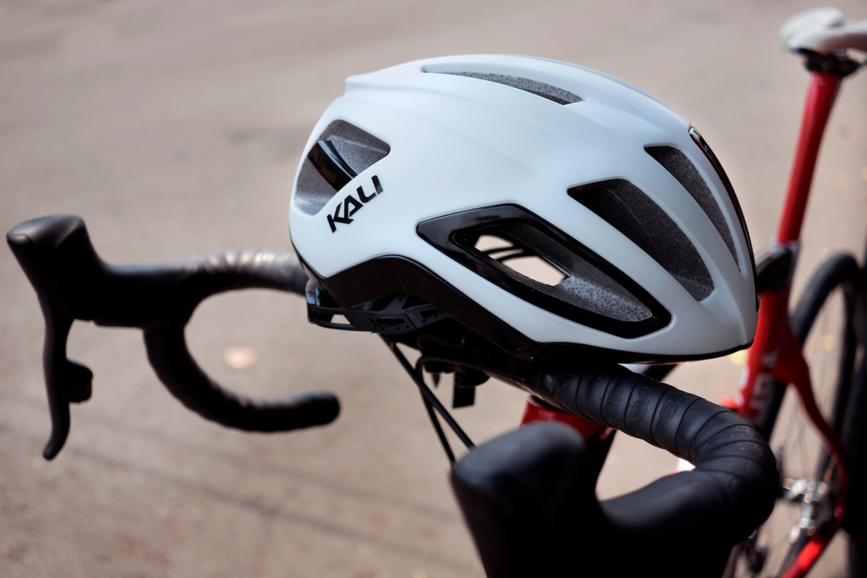 Casco de bicicleta KALI Uno - Blanco mate/Negro - S/M 0240921136