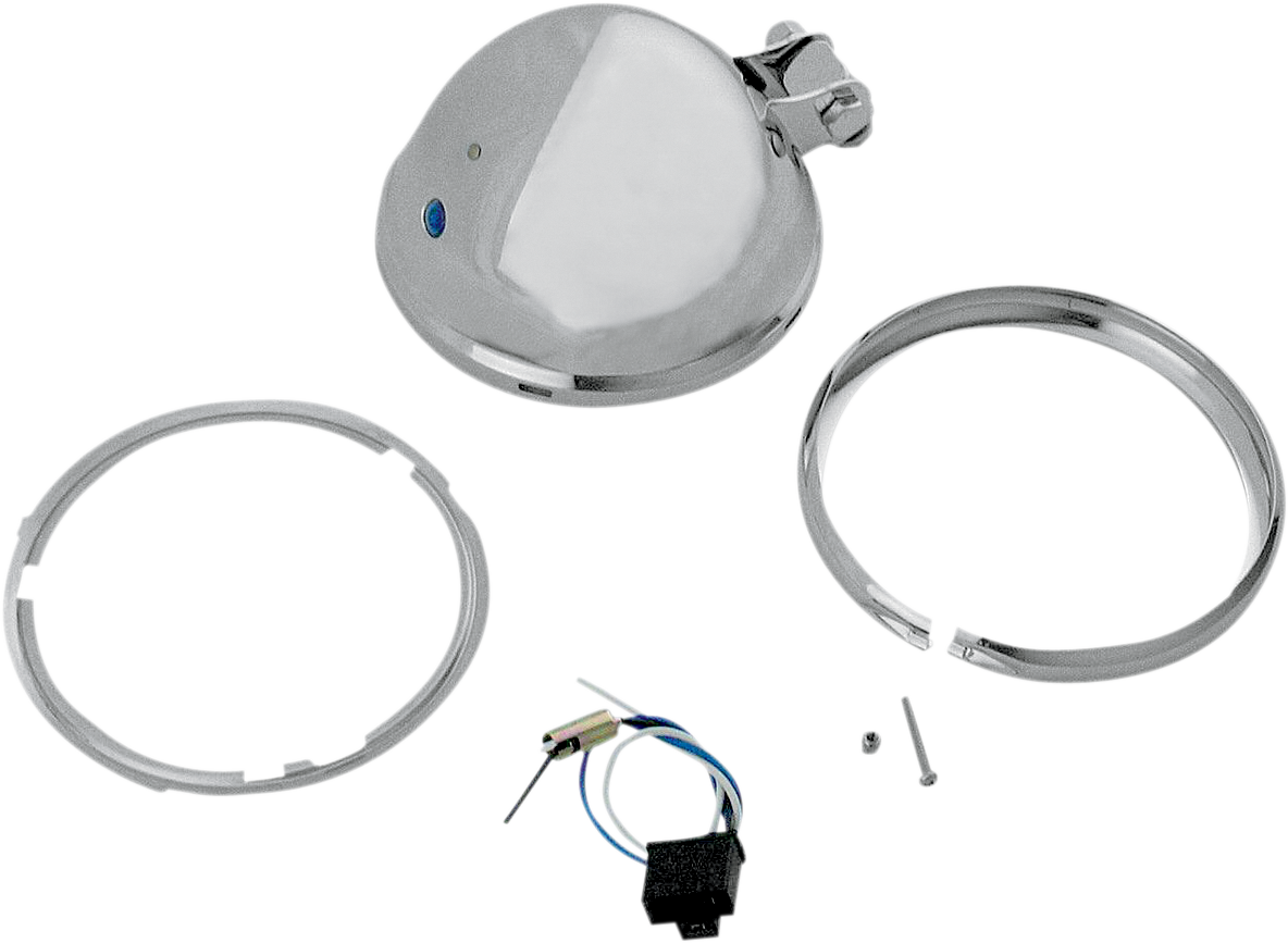 Carcasa de faro de montaje inferior DRAG SPECIALTIES - 5-3/4" - Cromada 20-6002S-BX-LB1