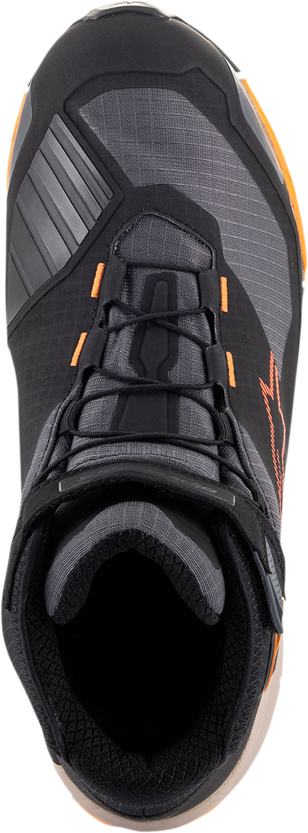 Zapatos ALPINESTARS CR-X Drystar® - Negro/Marrón/Naranja - US 11 26118201284-11