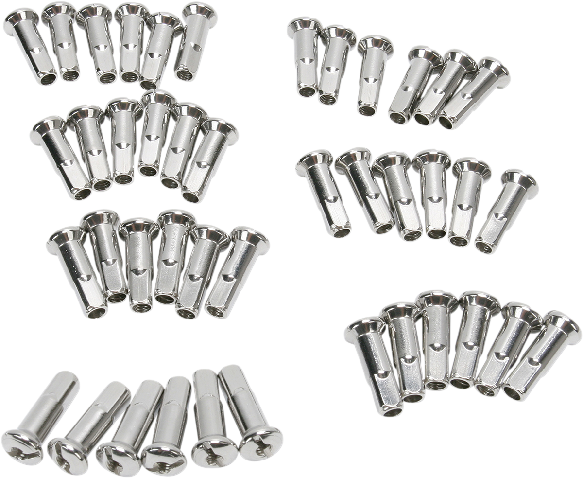 Boquillas para radios DRAG SPECIALTIES - Acero inoxidable - Longitud estándar 16-0500SS42-HC3