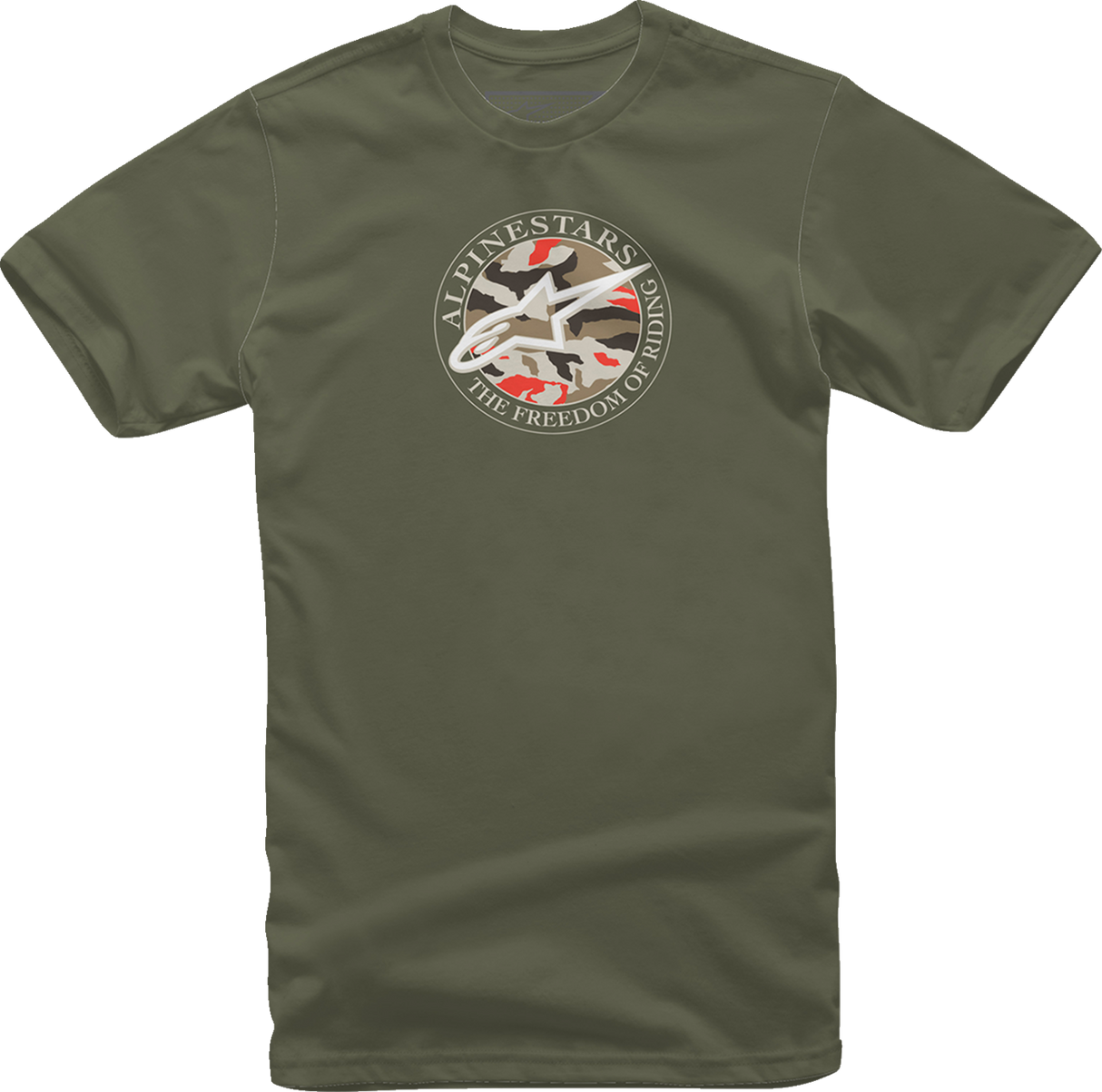Camiseta de camuflaje de puntos ALPINESTARS - Militar - XL 121372660690XL