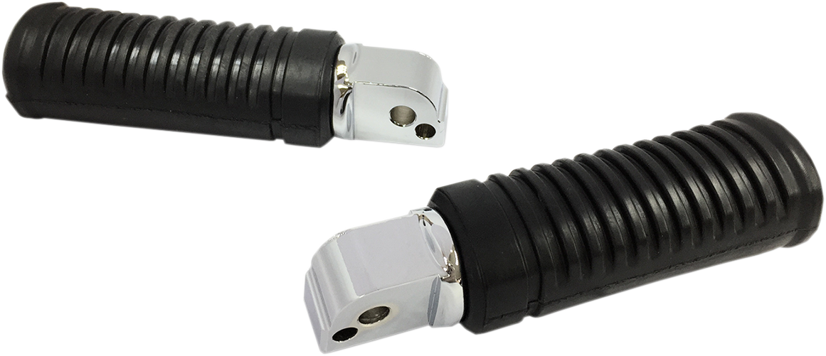 Estriberas de goma para pasajeros de DRAG SPECIALTIES P17-0337CK