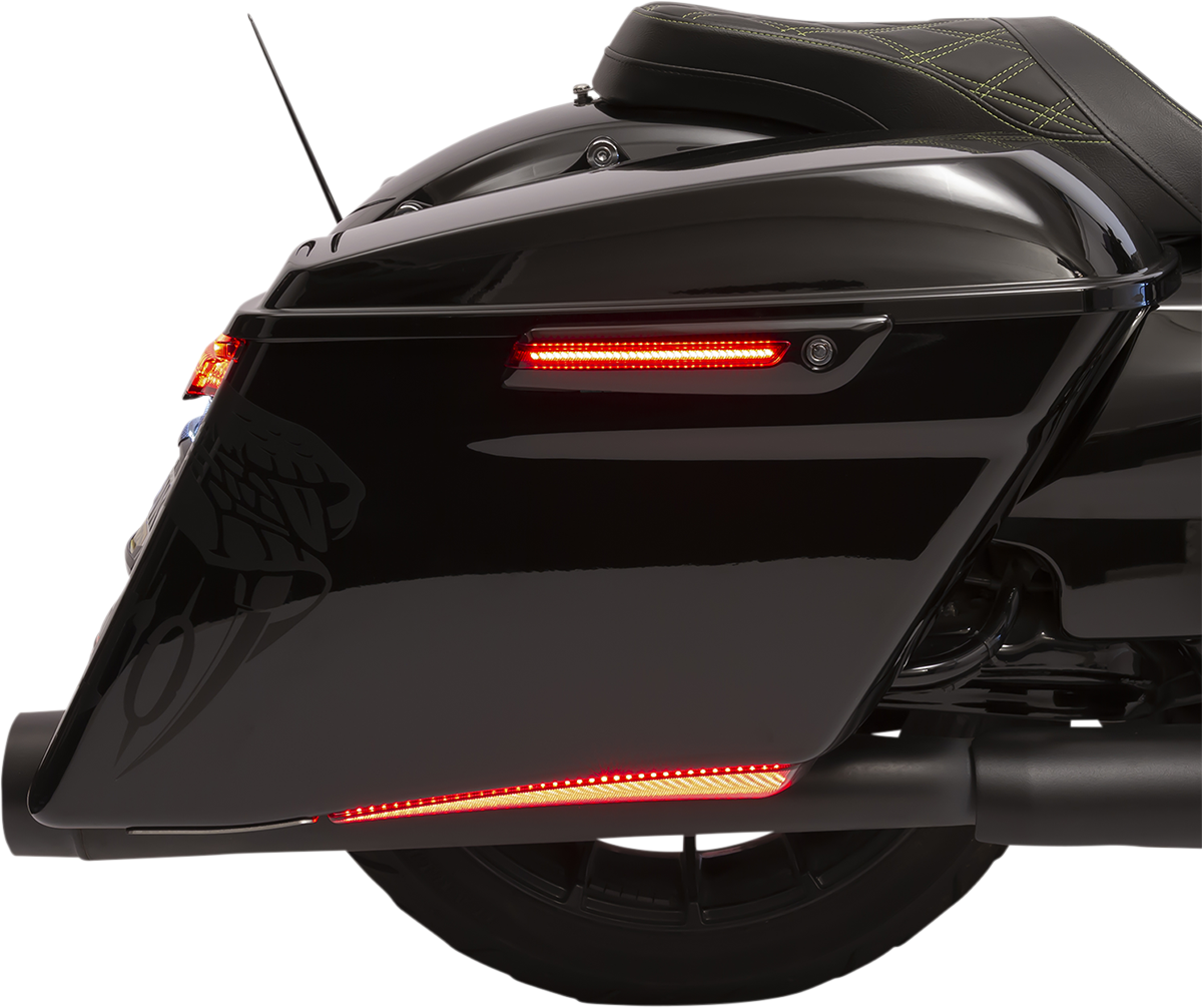 Cubiertas de bisagra CIRO - Rojo/Negro 40171