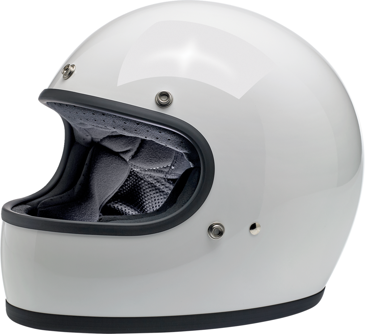 Casco BILTWELL Gringo - Blanco brillante - XL 1002-517-105