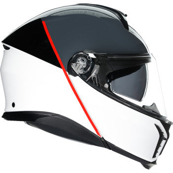 Casco de moto AGV Tourmodular - Balance - Blanco/Gris/Rojo - Grande 211251F2OY00214