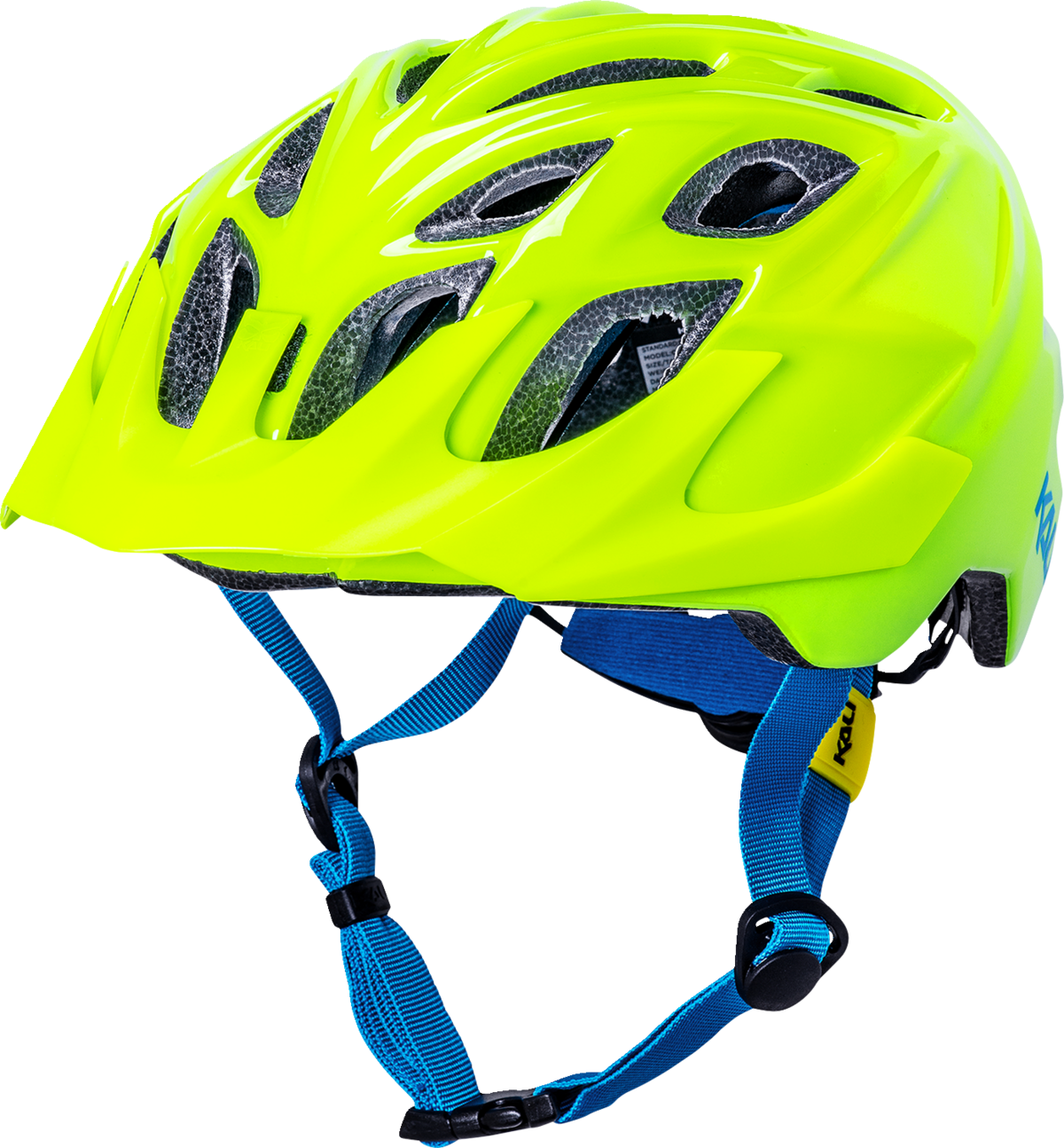 Casco de bicicleta KALI Youth Chakra - Amarillo neón brillante 0220922122
