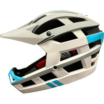 Casco de moto KALI Invader 2.0 - Edición limitada - Force - Blanco/Azul - Tallas XS-M 0221824416