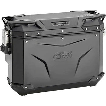 Maleta lateral derecha GIVI Outback Evo de 33 litros, color negro OBKES33BRA