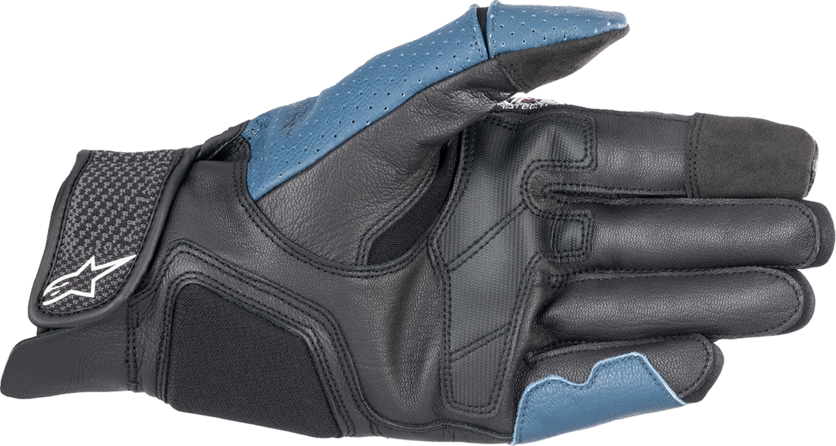 Guantes deportivos ALPINESTARS Morph - Negro/Azul Sodalita - XL 3567122-1711-XL