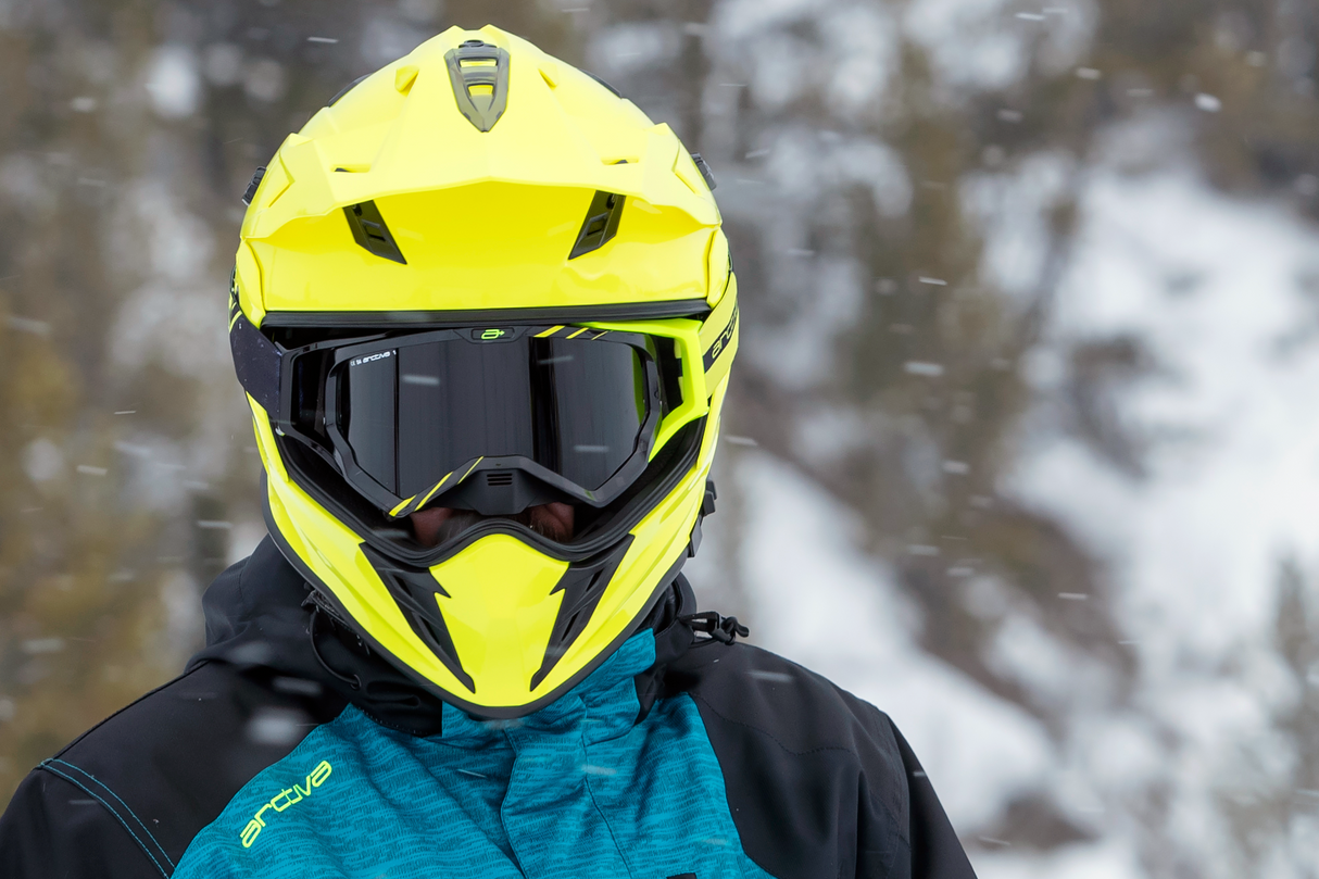 Gafas ARCTIVA Vibe - Negro/Amarillo de alta visibilidad 2601-2353