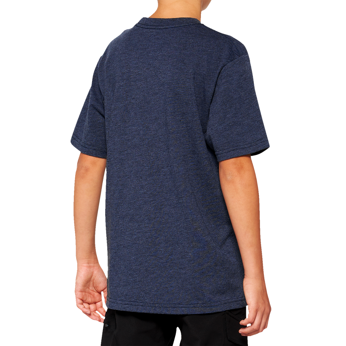 Camiseta juvenil Icon 100% - Azul marino - Talla mediana 20001-00013