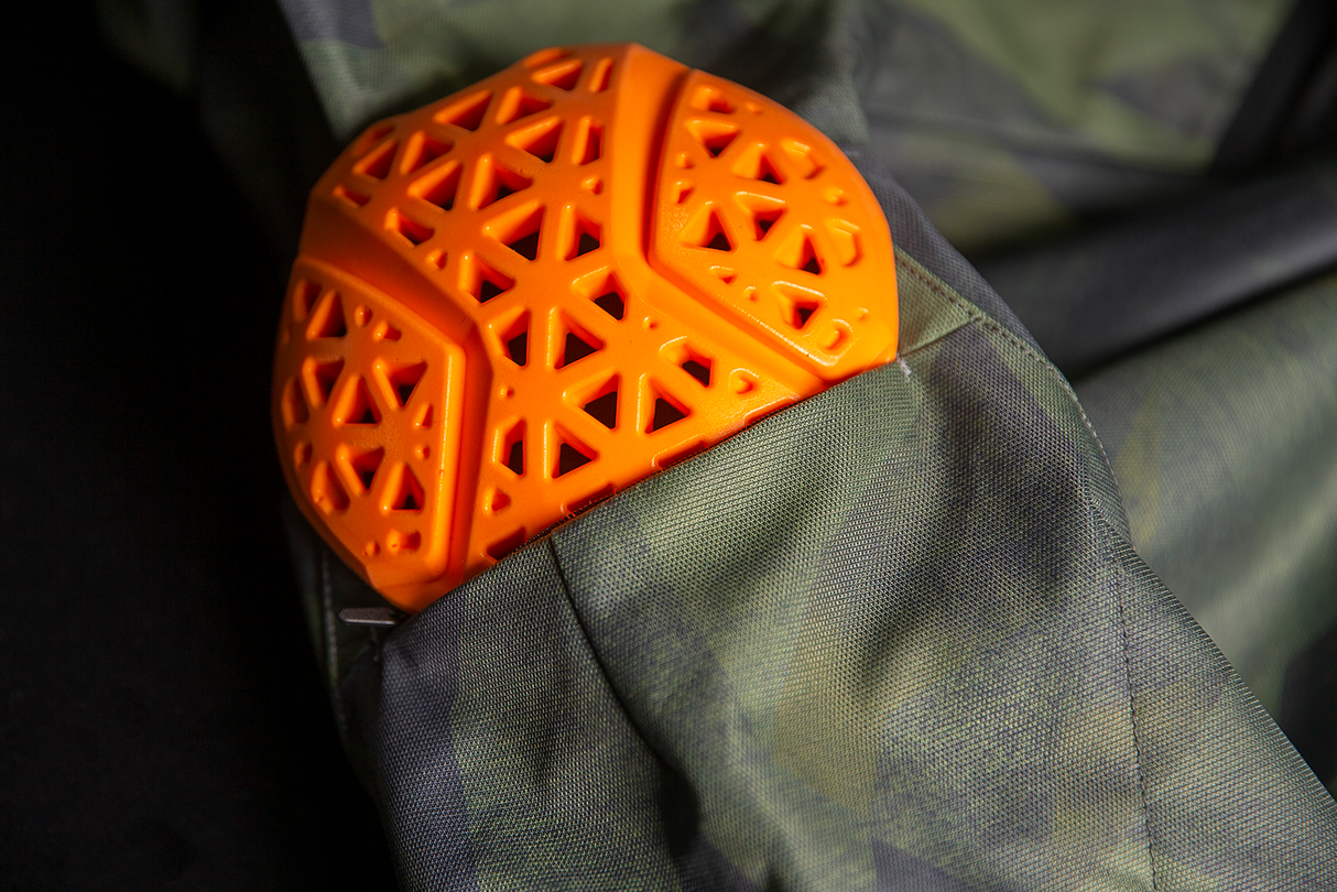 Chaqueta ICON Airform Battlescar™ - Verde - Talla pequeña 2820-5479