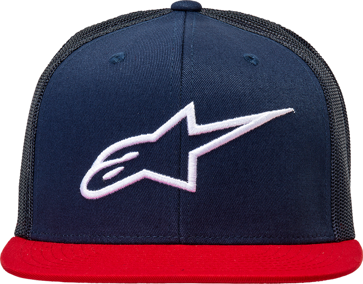 Gorra de camionero ALPINESTARS Corp - Azul marino/rojo - Talla única 1025810037030OS