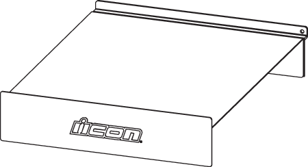 ICON Slatwall Display Shelf 9903-0497