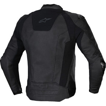 Chaqueta de cuero ALPINESTARS Missile v3 - Negro/Negro - Talla 42 EE. UU. / 52 UE 3100125-1100-52