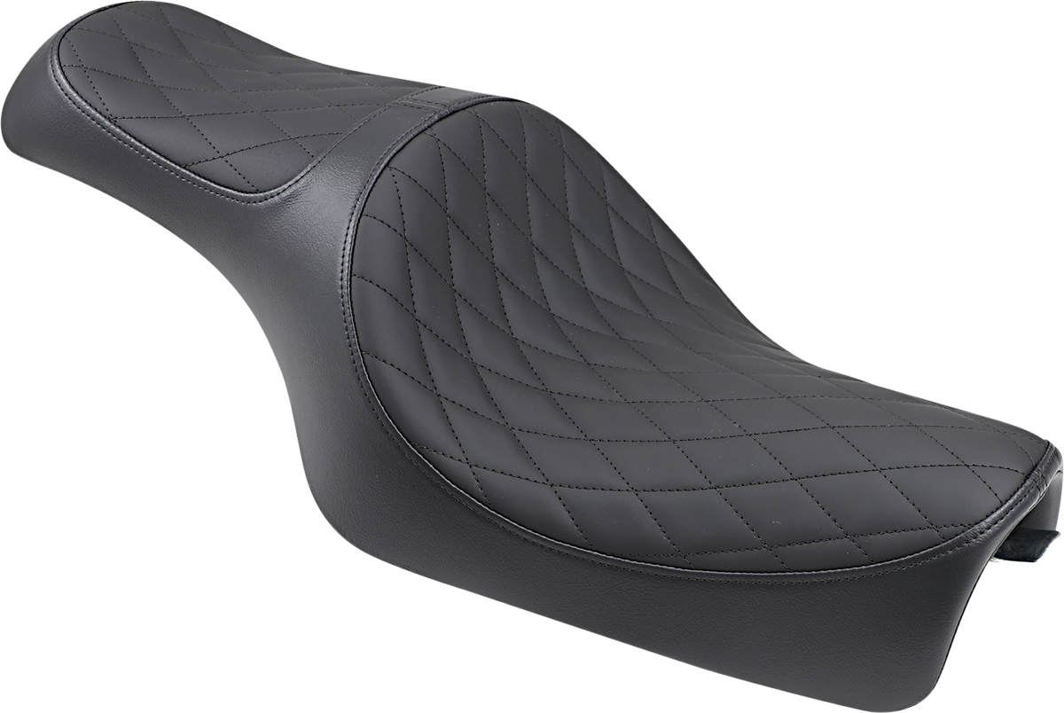 DRAG SPECIALTIES Caballero Asiento Diamond para 2 personas - '04-'22 XL SIN PARACHOQUES DE GOMA 0804-0669