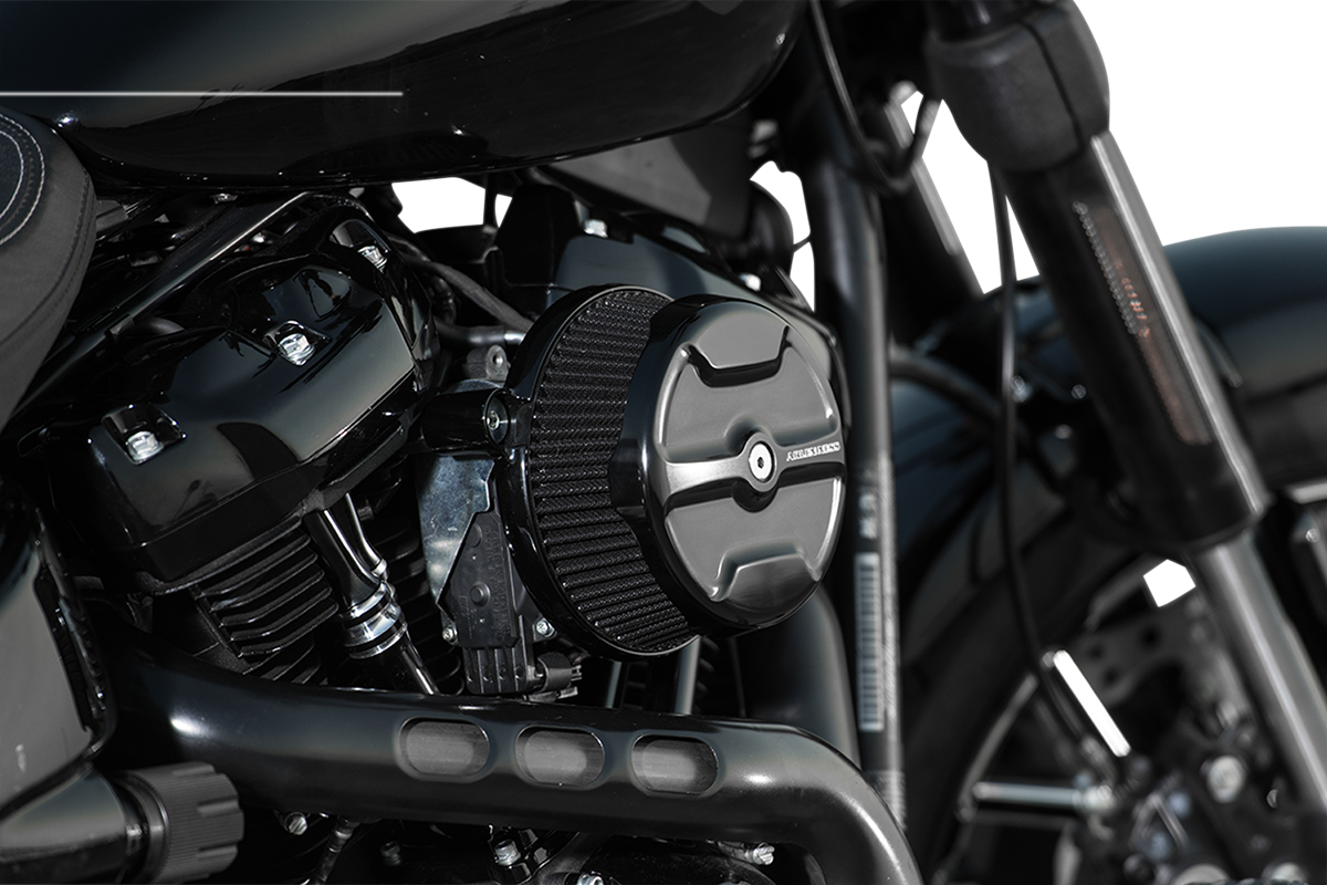 Limpiador de aire Arlen Ness Knuckle Big Sucker - Negro - M8 18-342